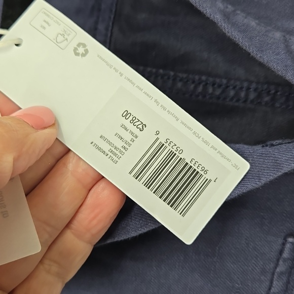 NWT outerknown navy blue coveralls jumpsuit XS - Picture 6 of 11